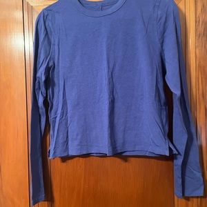 Lululemon Classic Fit Cotton T Shirt - Psychic Long Sleeve